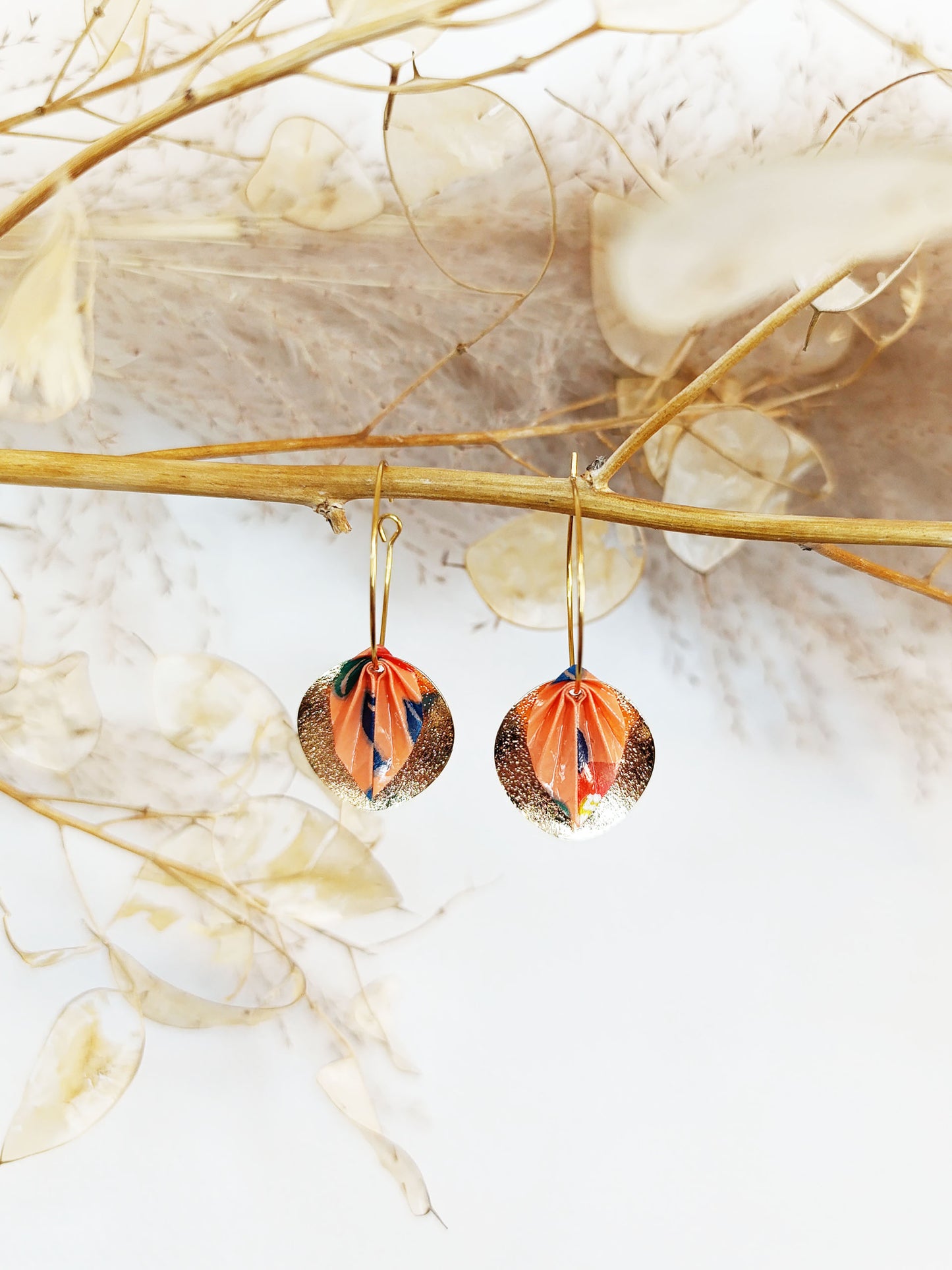 Boucles d'oreilles Leaf SG
