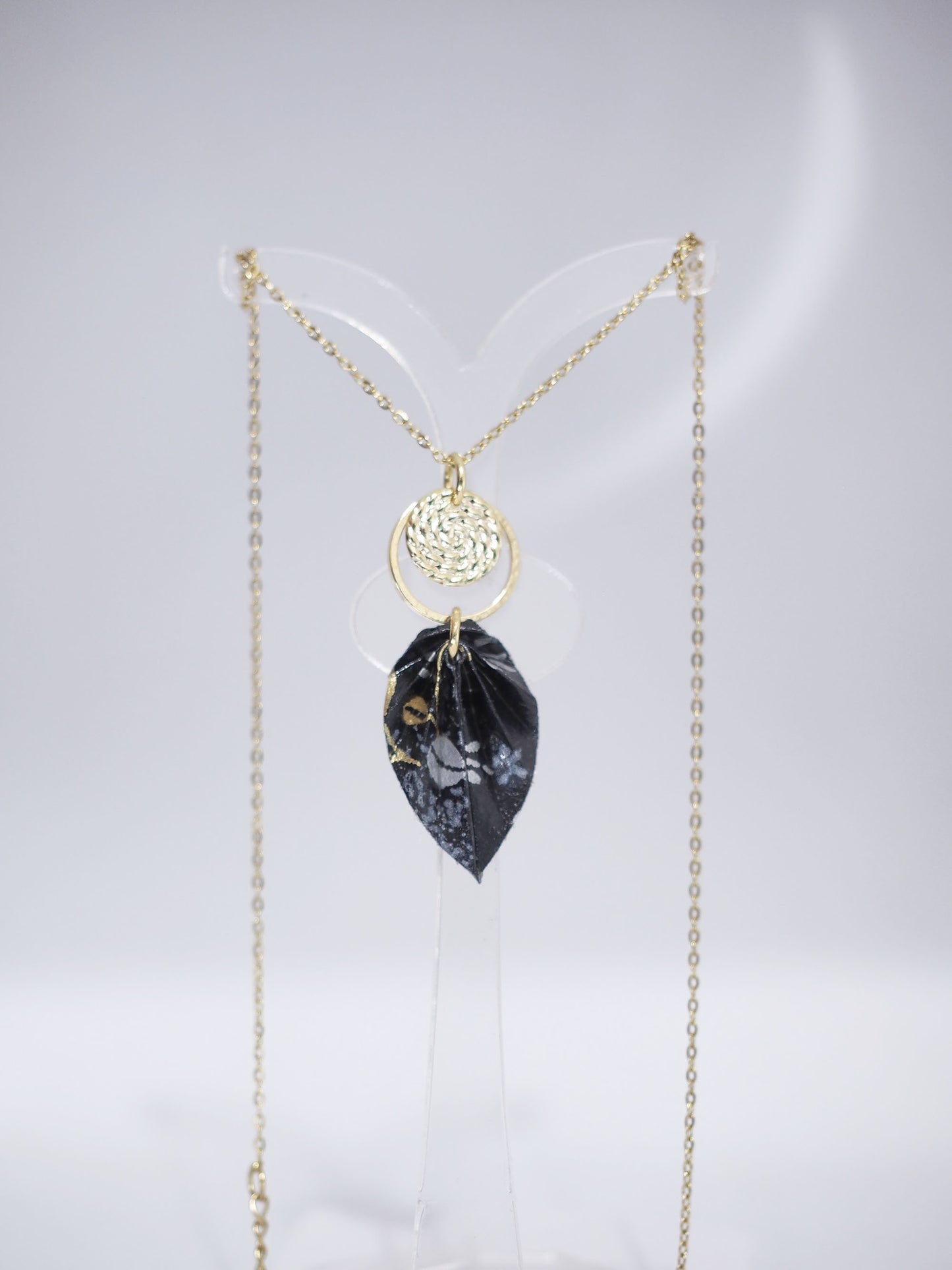 Collier Leaf Midi