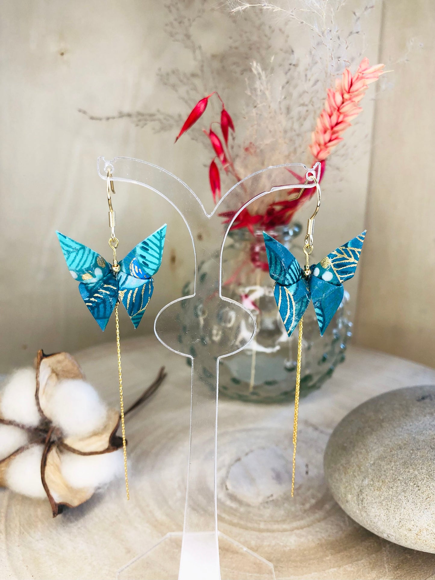 Boucles d'oreilles Butterfly TM