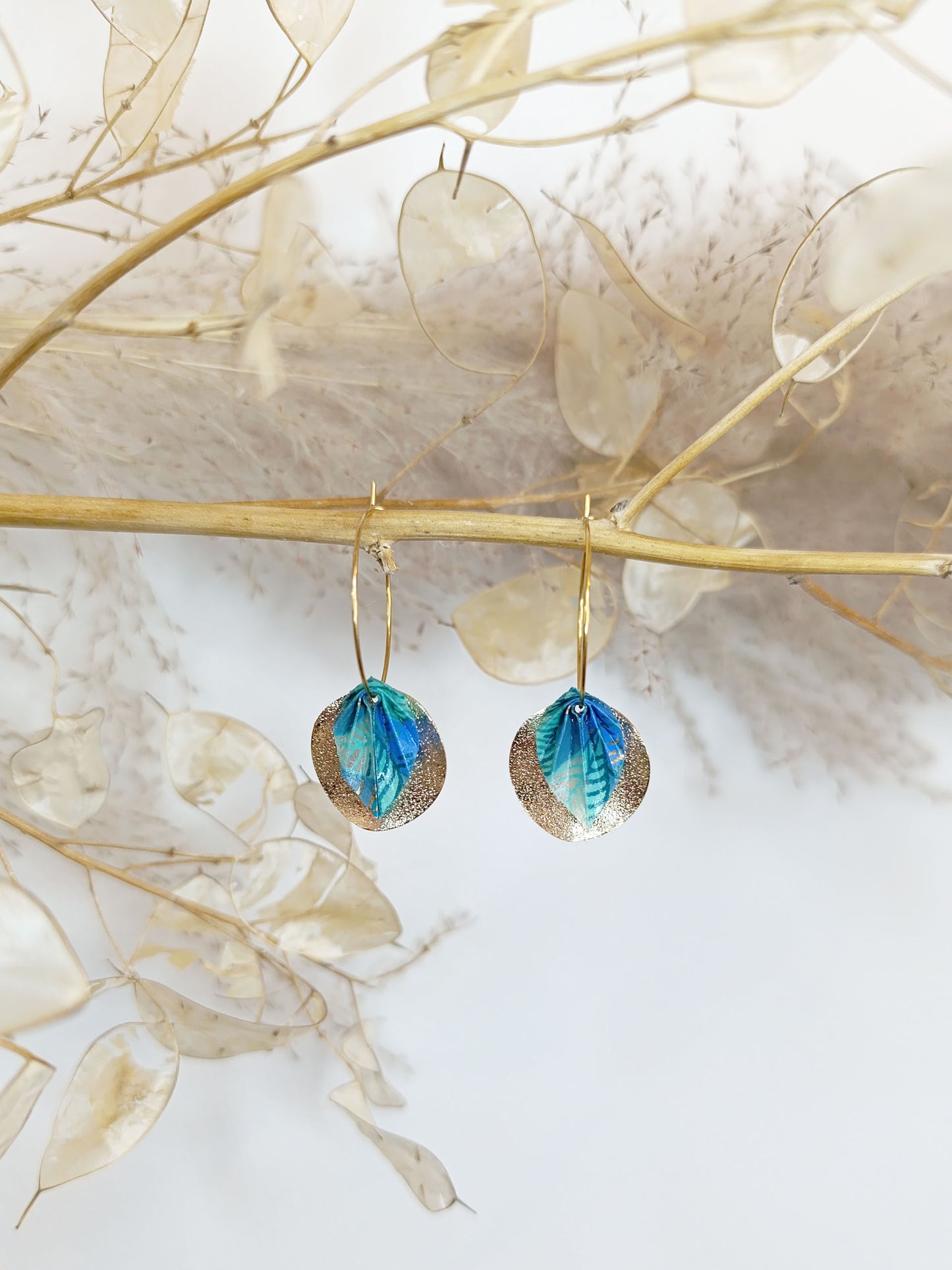 Boucles d'oreilles Leaf TM