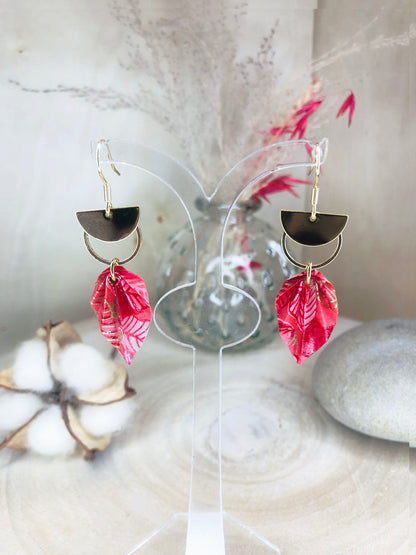 Boucles d'oreilles Leaf M SG