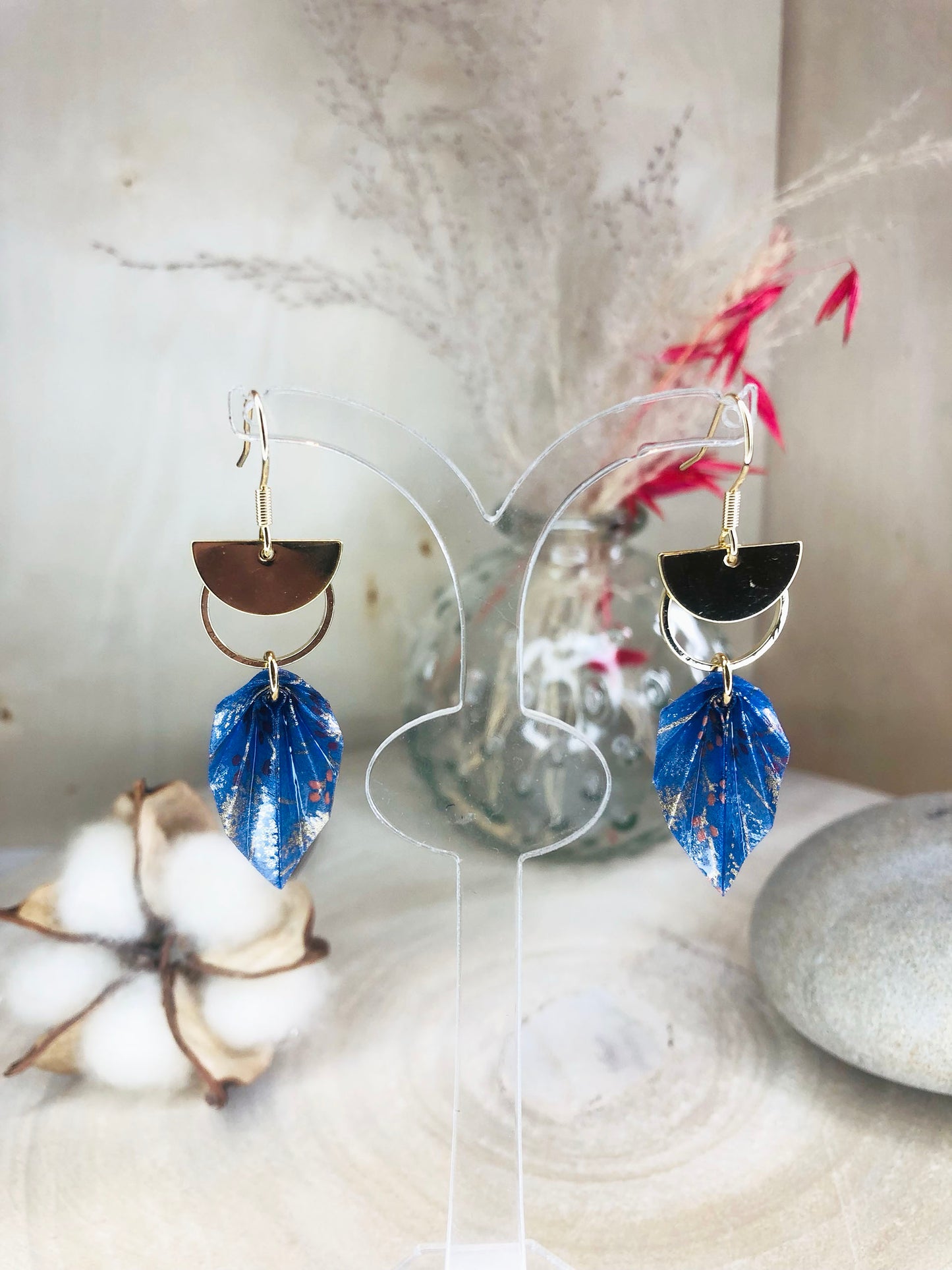 Boucles d'oreilles Leaf M SI