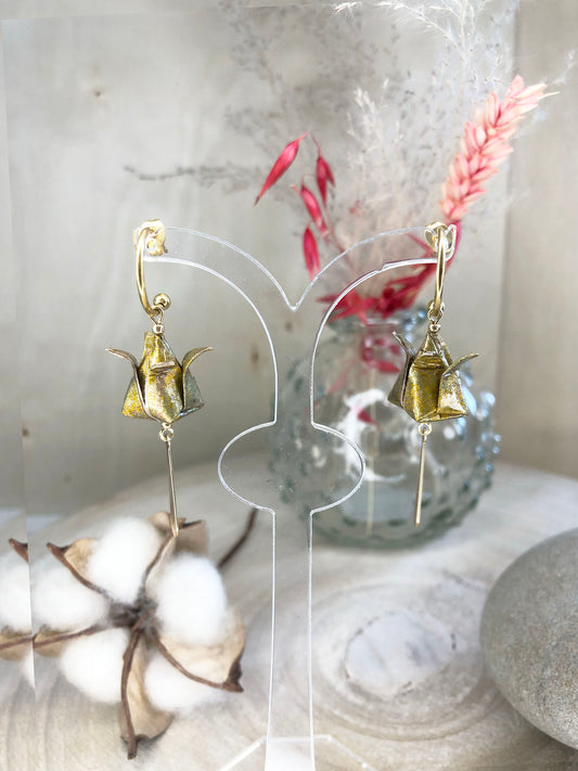 Boucles d'oreilles Lotus TL