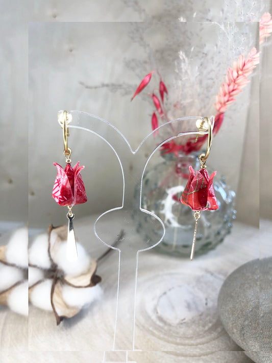 Boucles d'oreilles Lotus SG