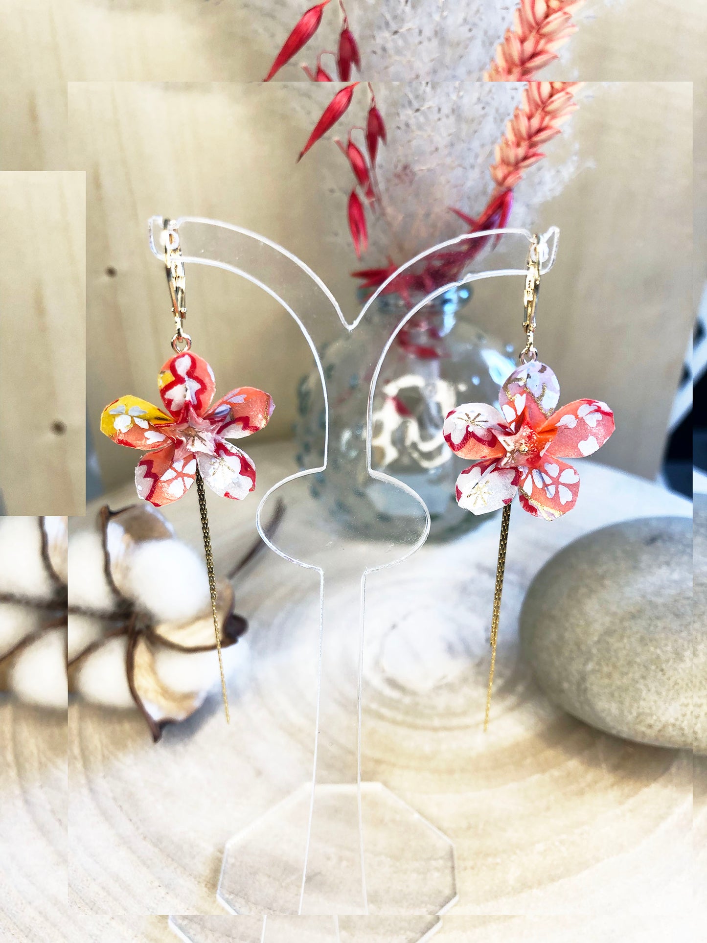 Boucles d'oreilles Sakura SG