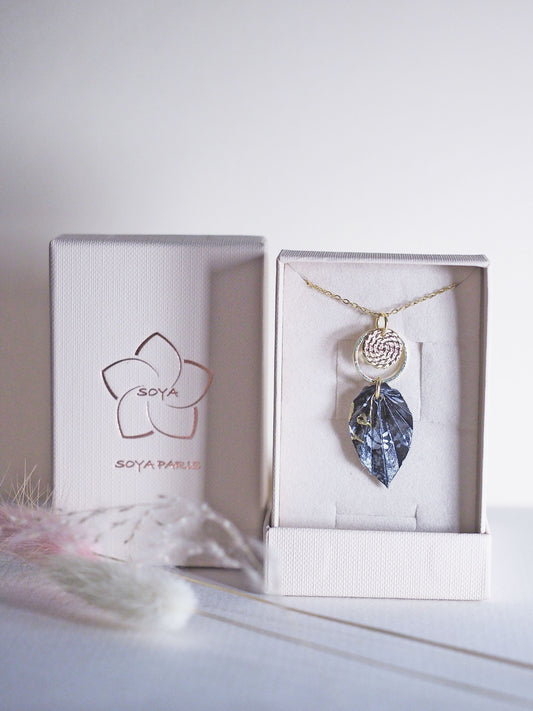 Collier Leaf Midi