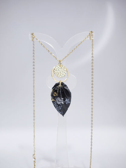 Collier Leaf Midi